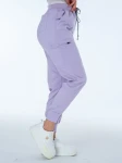 Sara lila jogger orvosi nadrág